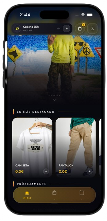 App MVRK Inicio